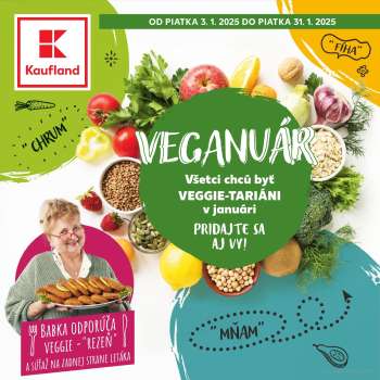 Leták Kaufland - 3.1.2025 - 31.1.2025.