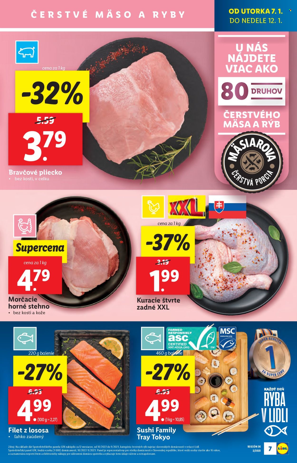 Leták Lidl - 7.1.2025 - 12.1.2025. Strana 7
