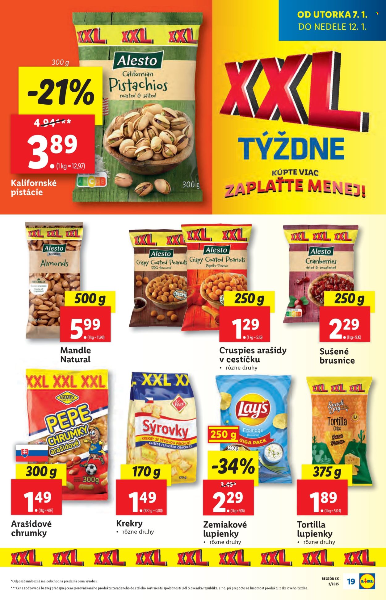 Leták Lidl - 7.1.2025 - 12.1.2025. Strana 19