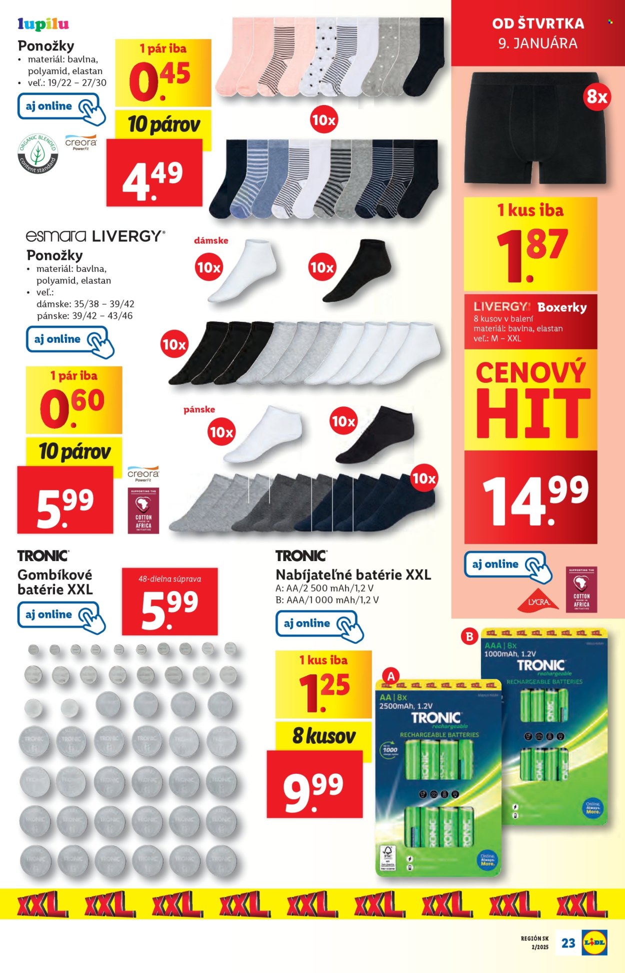 Leták Lidl - 7.1.2025 - 12.1.2025. Strana 83
