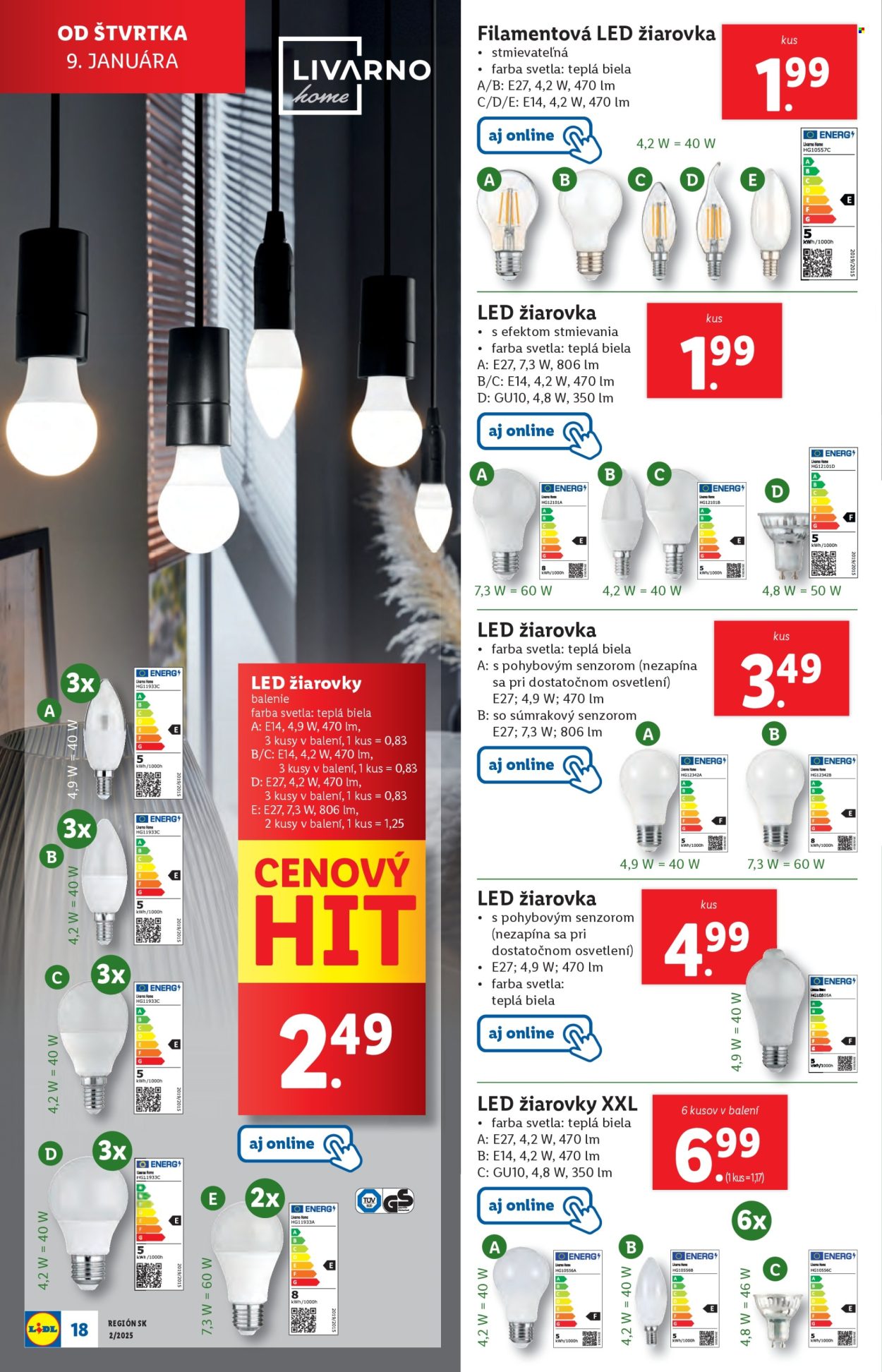 Leták Lidl. Strana 20