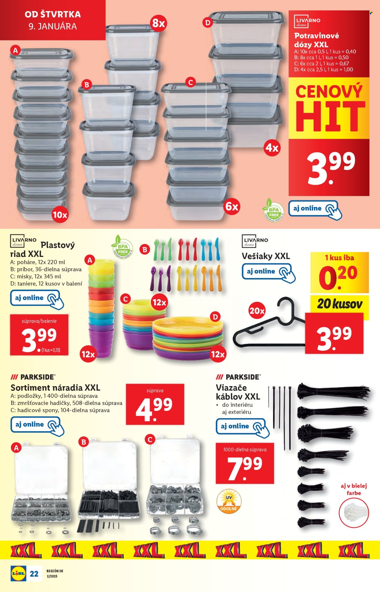 Leták Lidl. Strana 24