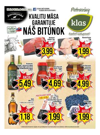 Leták Klas - 7.1.2025 - 12.1.2025.