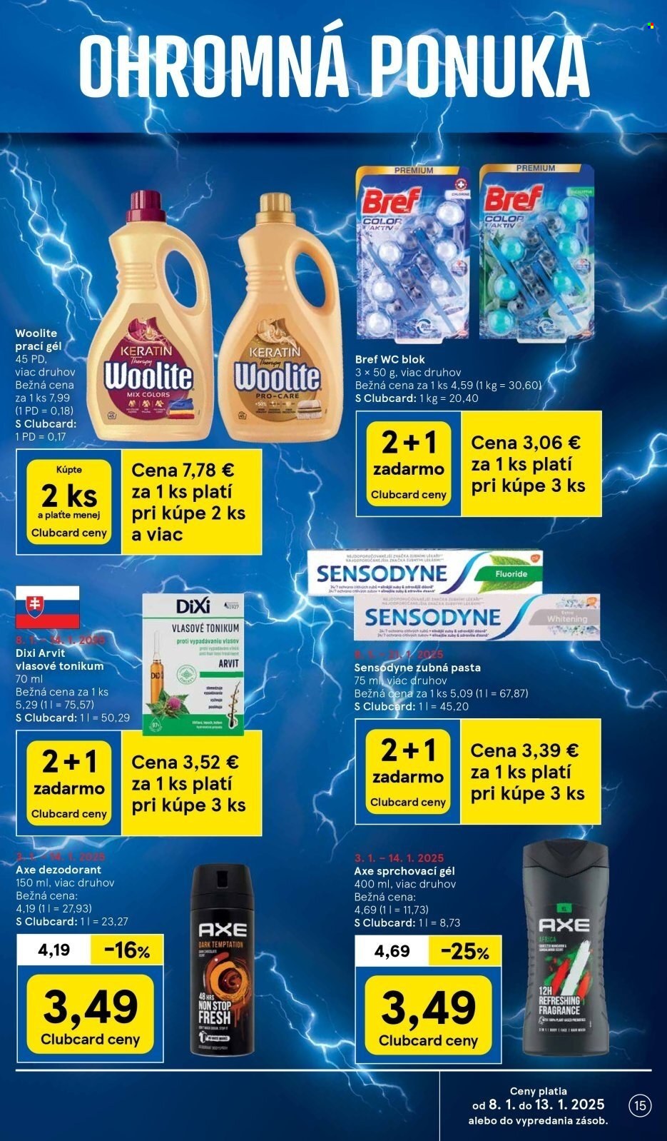 Leták TESCO - 8.1.2025 - 14.1.2025. Strana 15