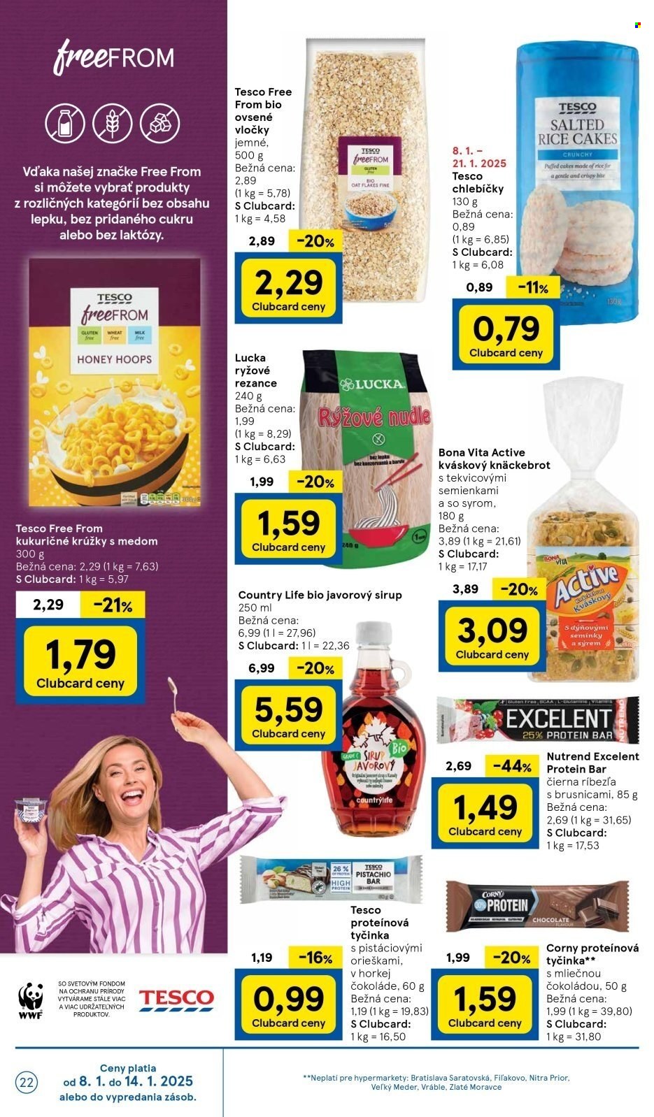Leták TESCO - 8.1.2025 - 14.1.2025. Strana 22