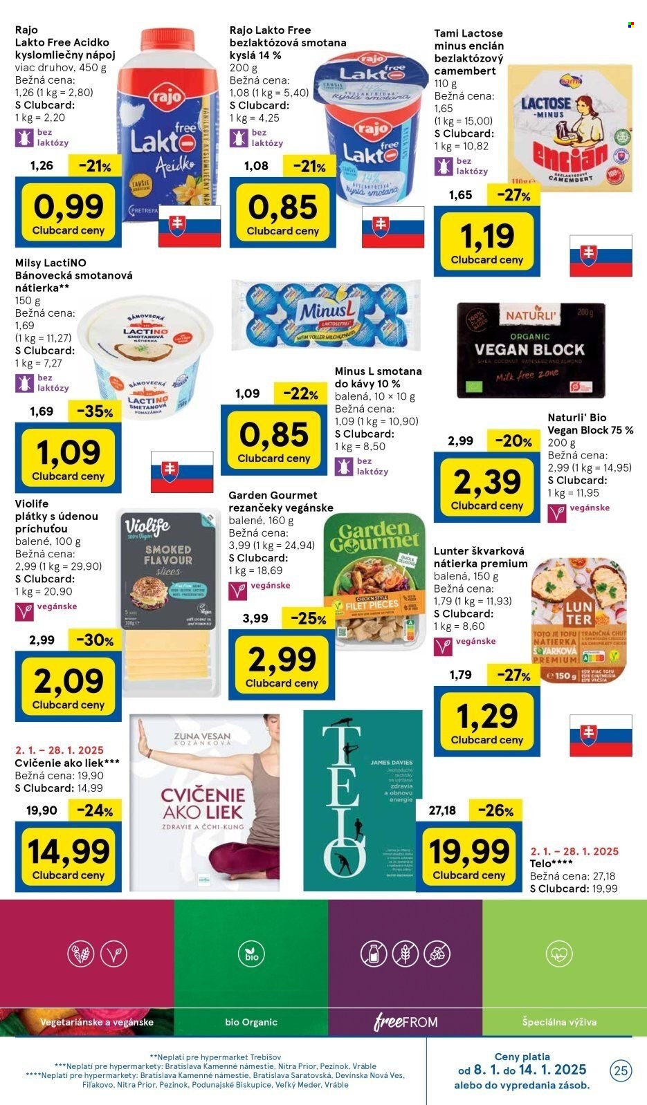 Leták TESCO - 8.1.2025 - 14.1.2025. Strana 25