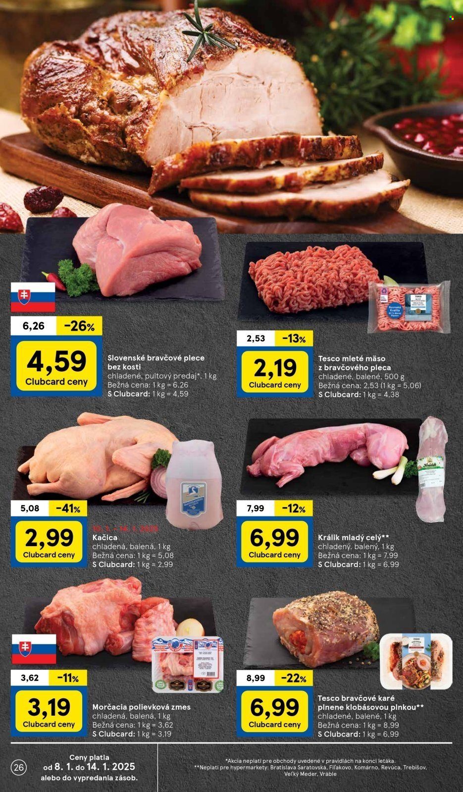 Leták TESCO - 8.1.2025 - 14.1.2025. Strana 26