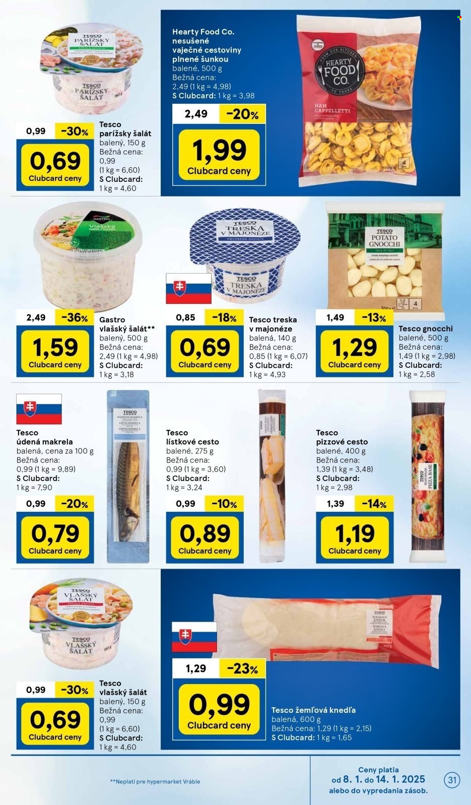 Leták TESCO - 8.1.2025 - 14.1.2025. Strana 31