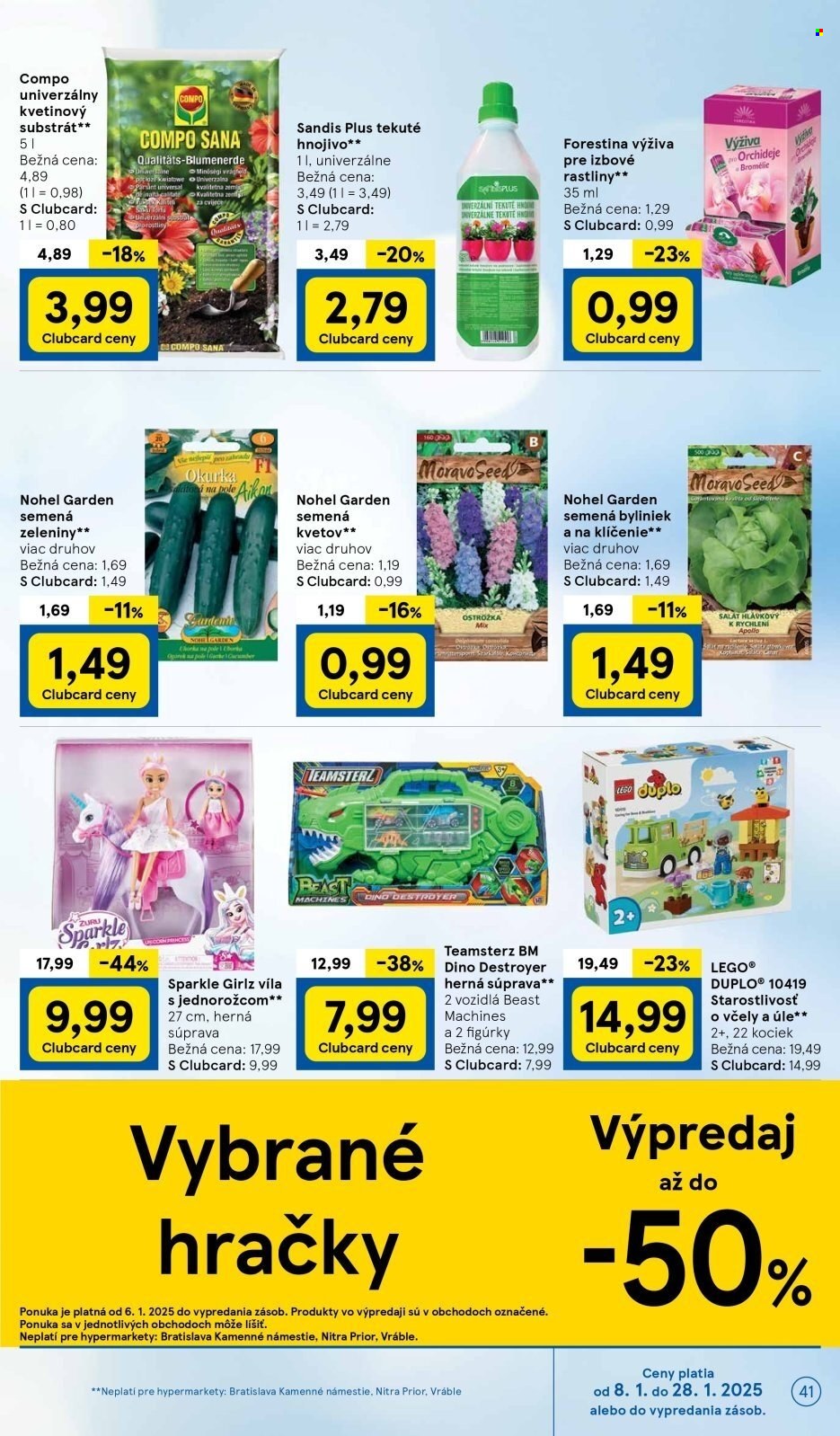 Leták TESCO - 8.1.2025 - 14.1.2025. Strana 41
