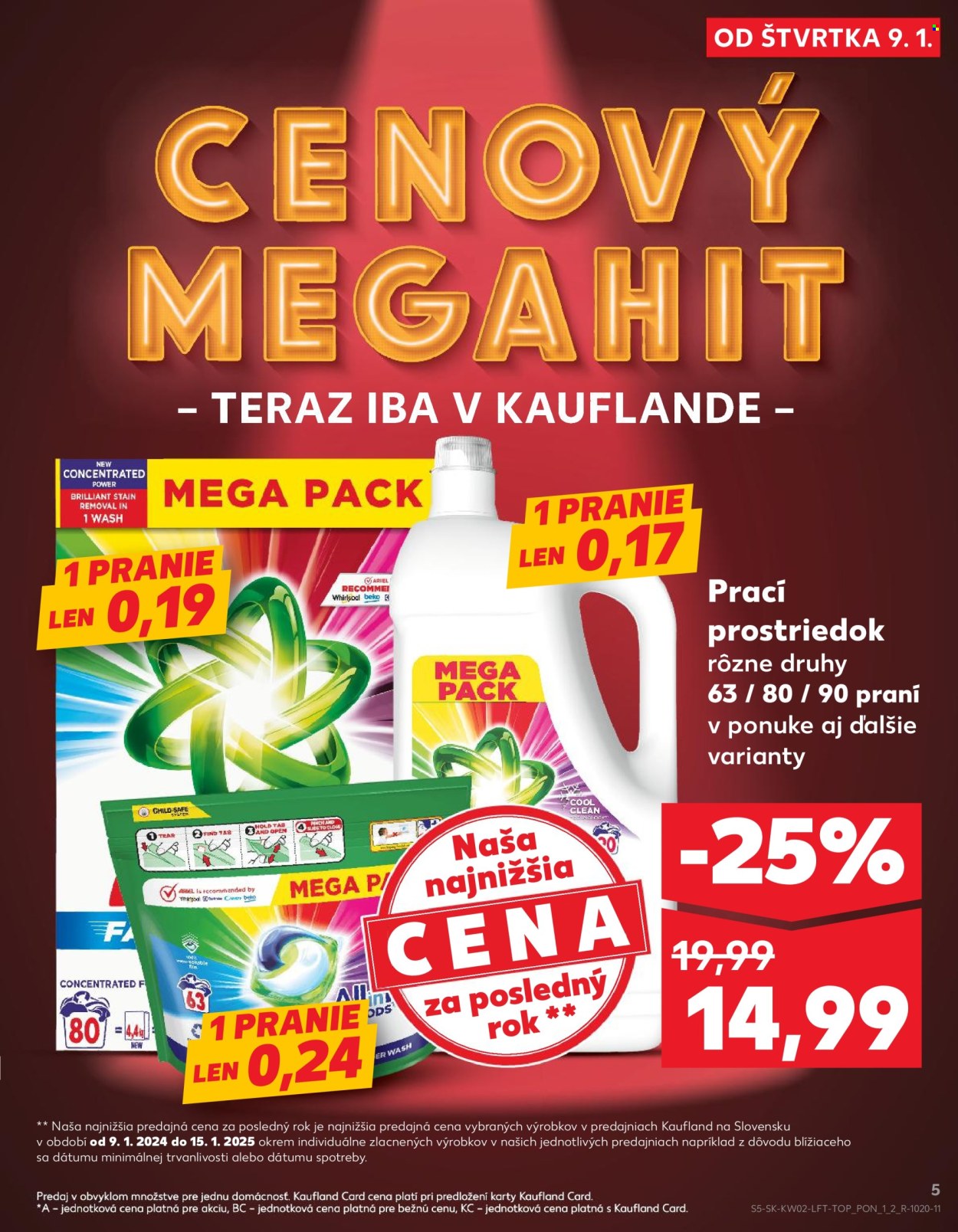 Leták Kaufland - 9.1.2025 - 15.1.2025. Strana 5