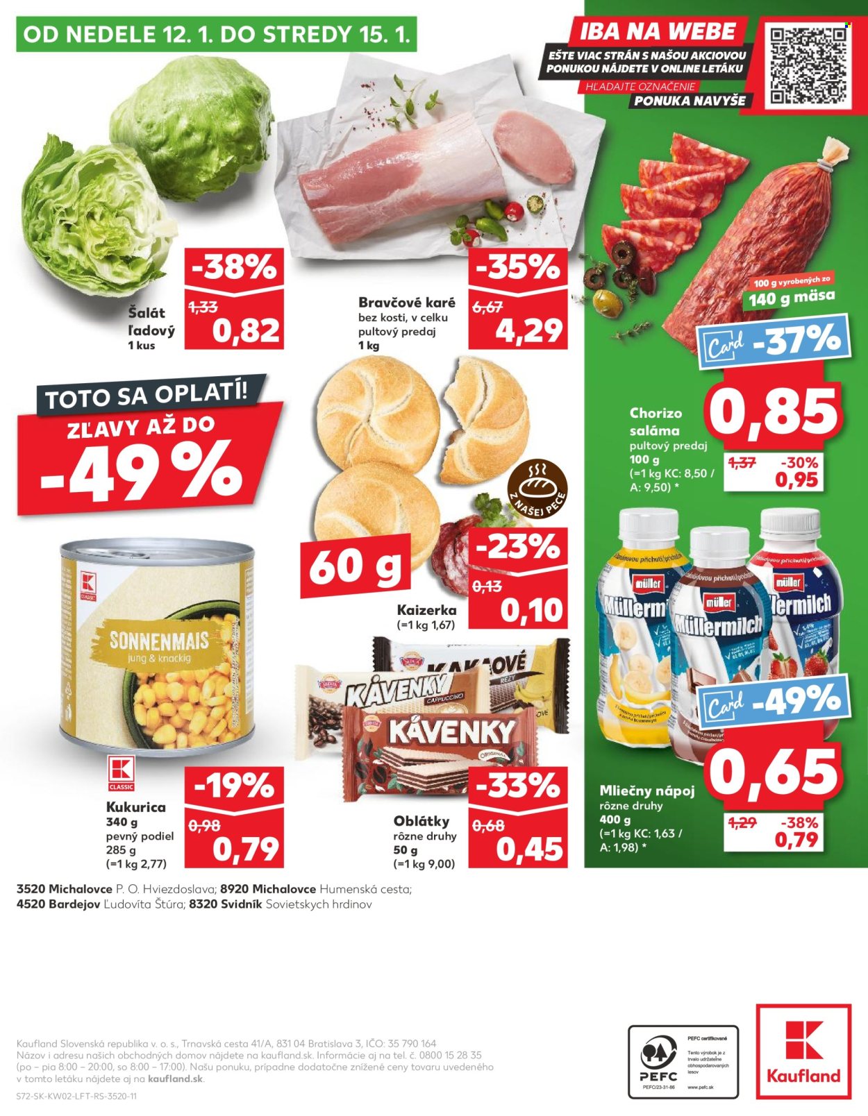 Leták Kaufland - 9.1.2025 - 15.1.2025. Strana 72