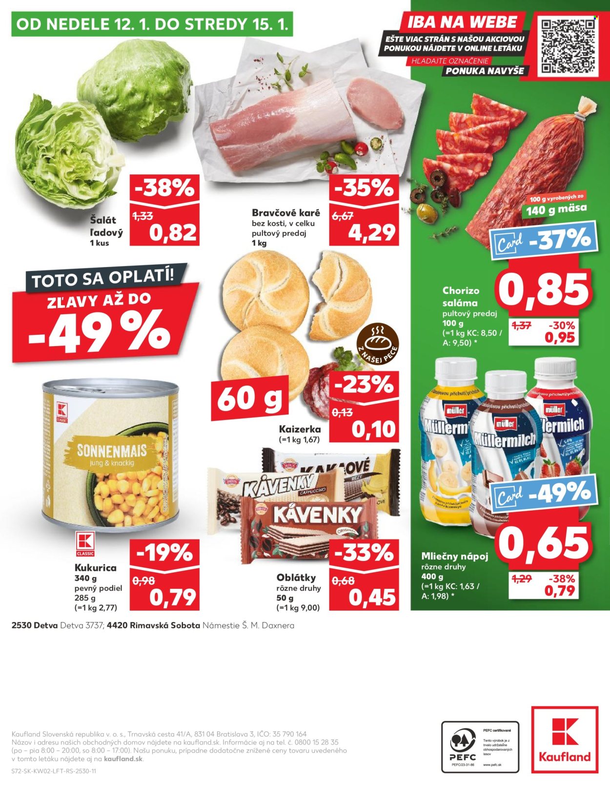 Leták Kaufland - 9.1.2025 - 15.1.2025. Strana 72