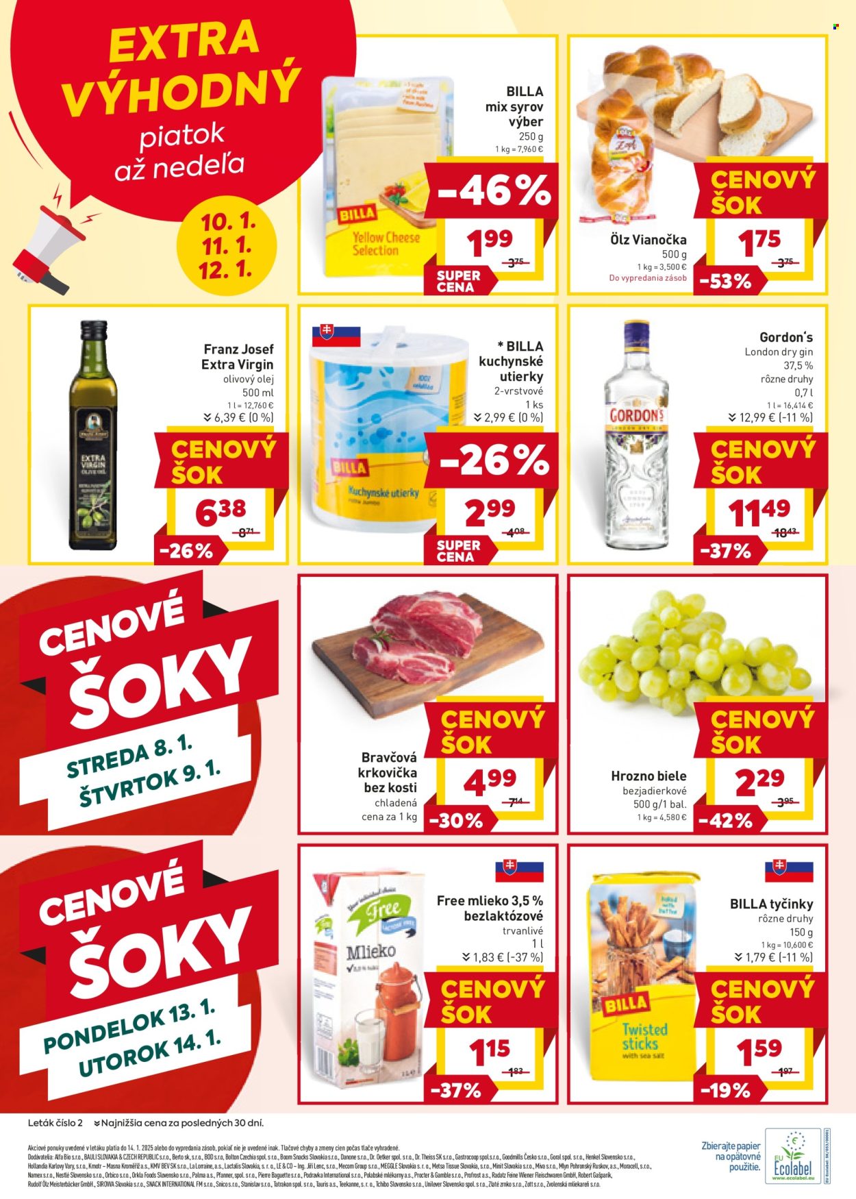 Leták Billa - 8.1.2025 - 14.1.2025. Strana 20