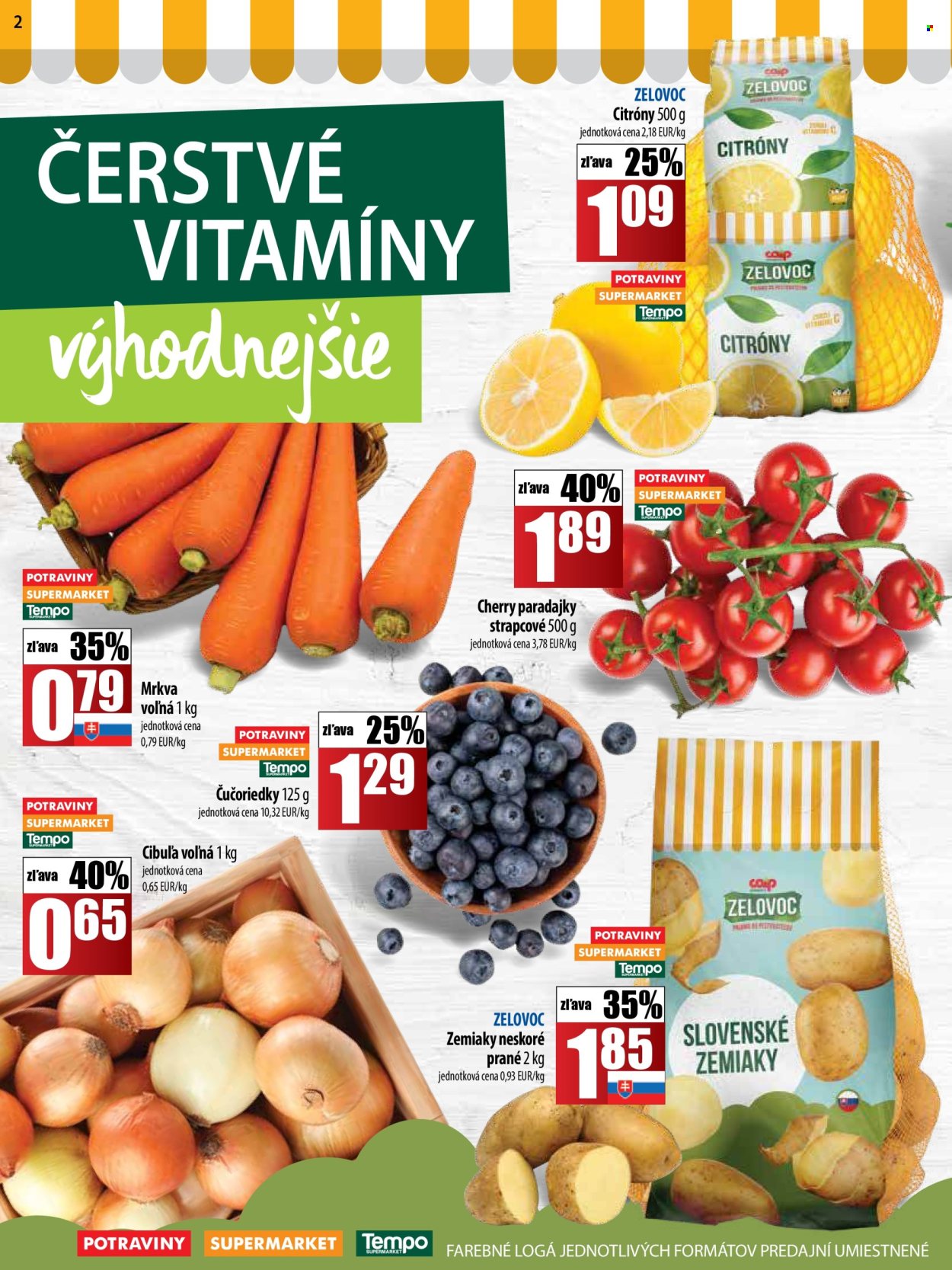 Leták COOP Jednota - 9.1.2025 - 15.1.2025. Strana 2