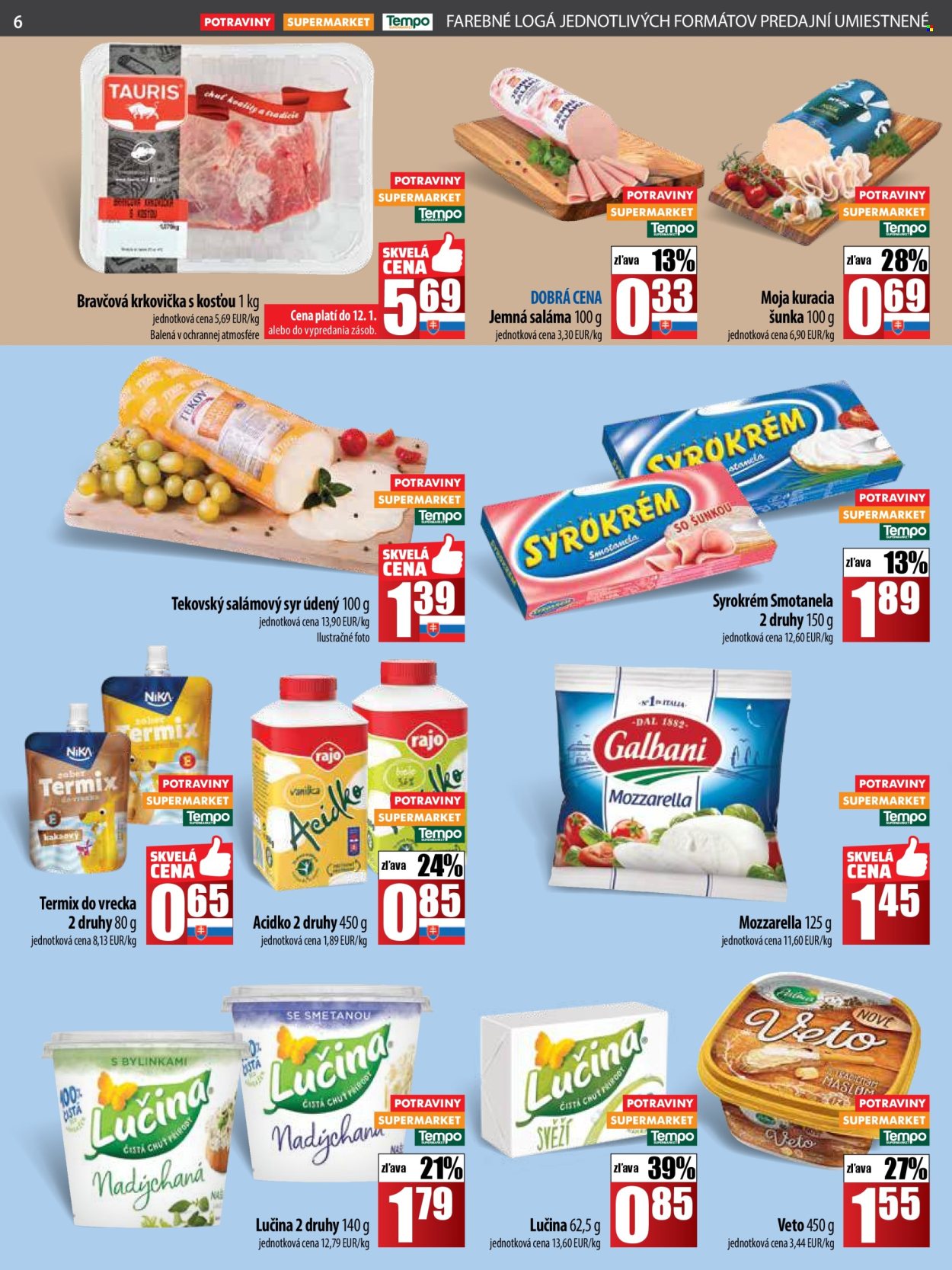 Leták COOP Jednota - 9.1.2025 - 15.1.2025. Strana 6