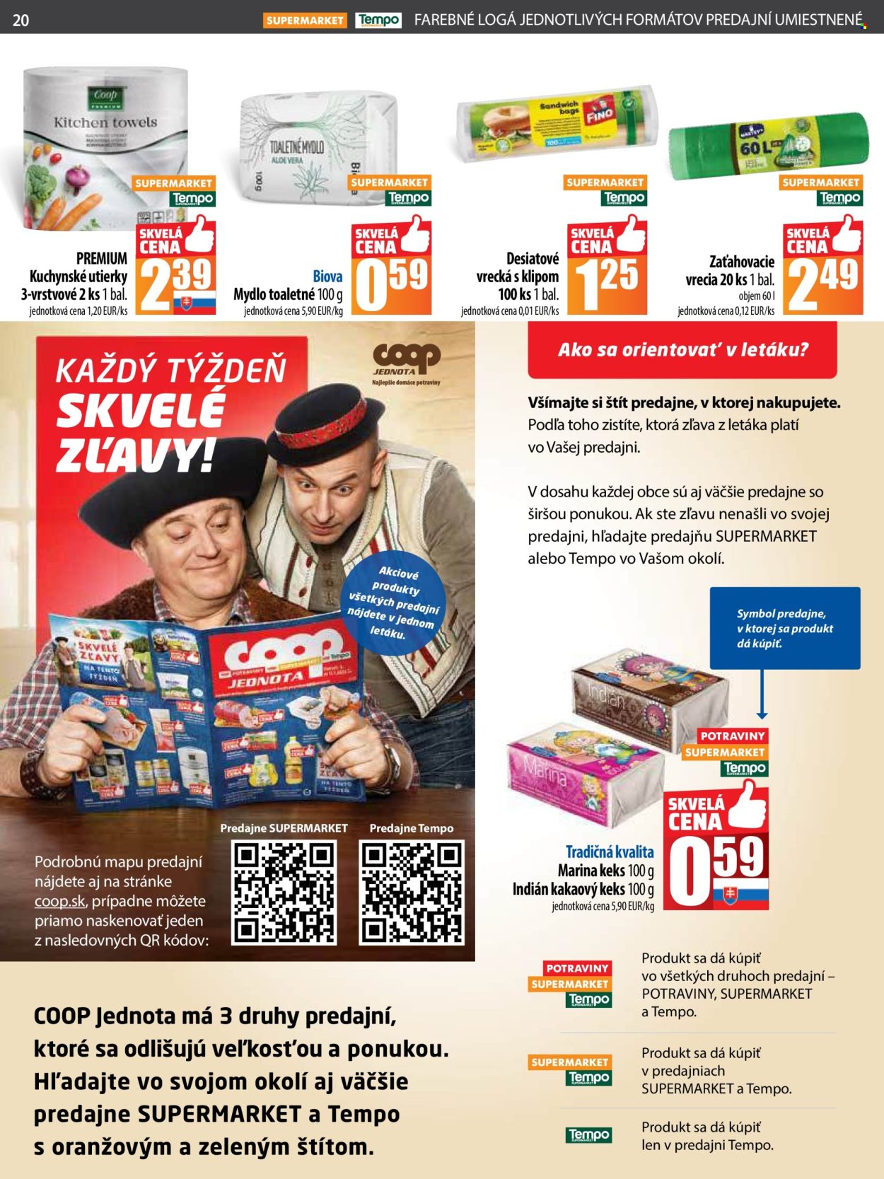 Leták COOP Jednota - 9.1.2025 - 15.1.2025. Strana 20