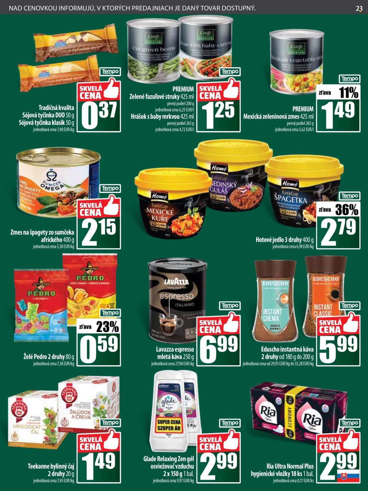 Leták COOP Jednota - 9.1.2025 - 15.1.2025. Strana 23