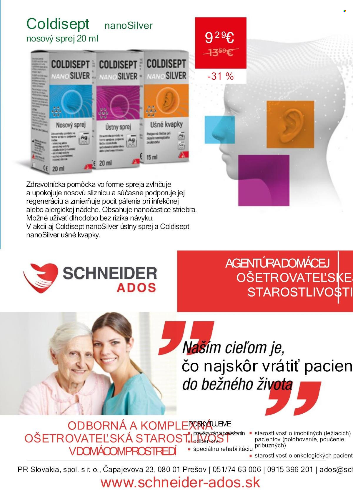 Leták Schneider Lekáreň - 1.1.2025 - 31.1.2025. Strana 7