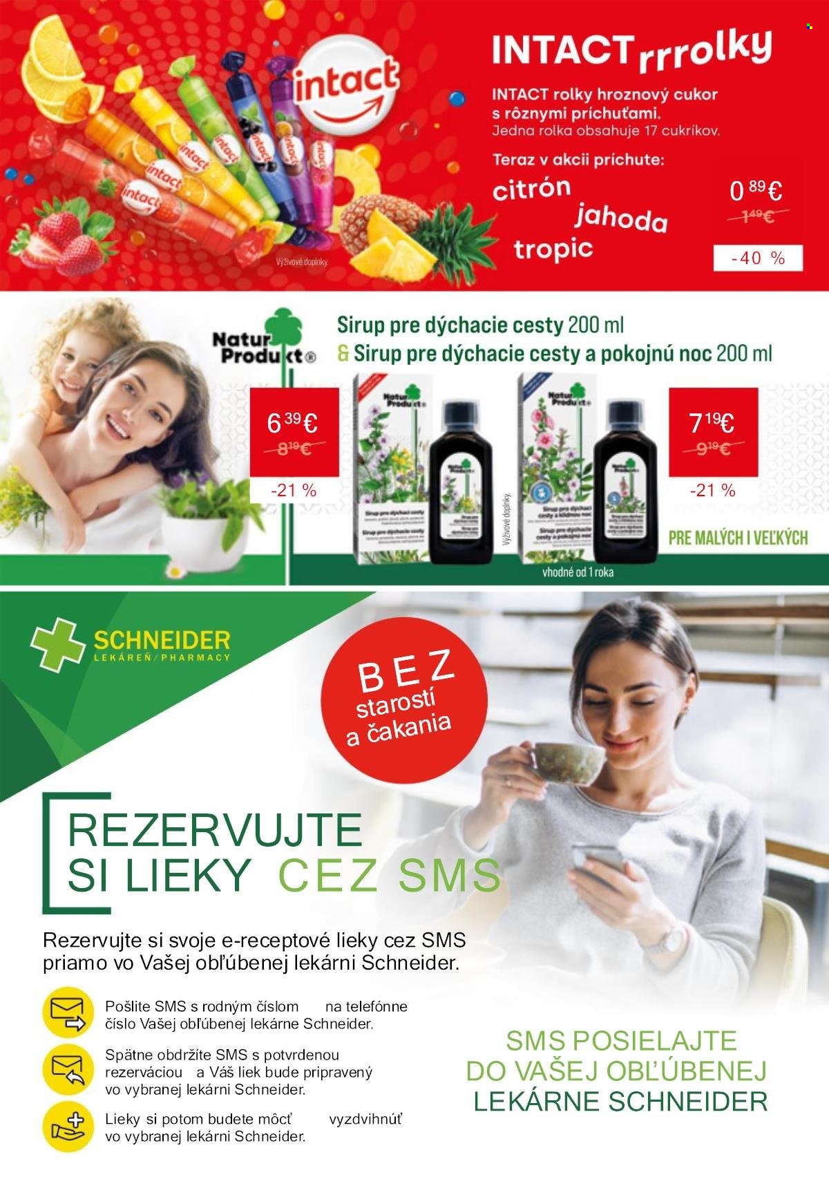 Leták Schneider Lekáreň - 1.1.2025 - 31.1.2025. Strana 9
