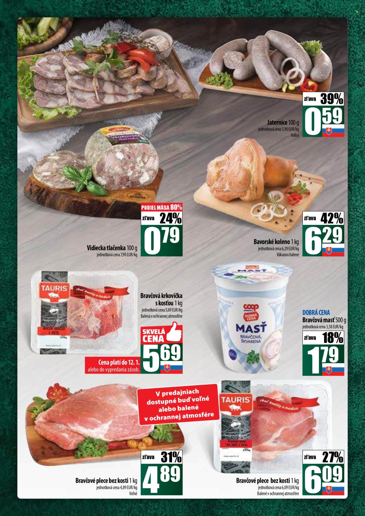 Leták COOP Jednota - 9.1.2025 - 15.1.2025. Strana 4