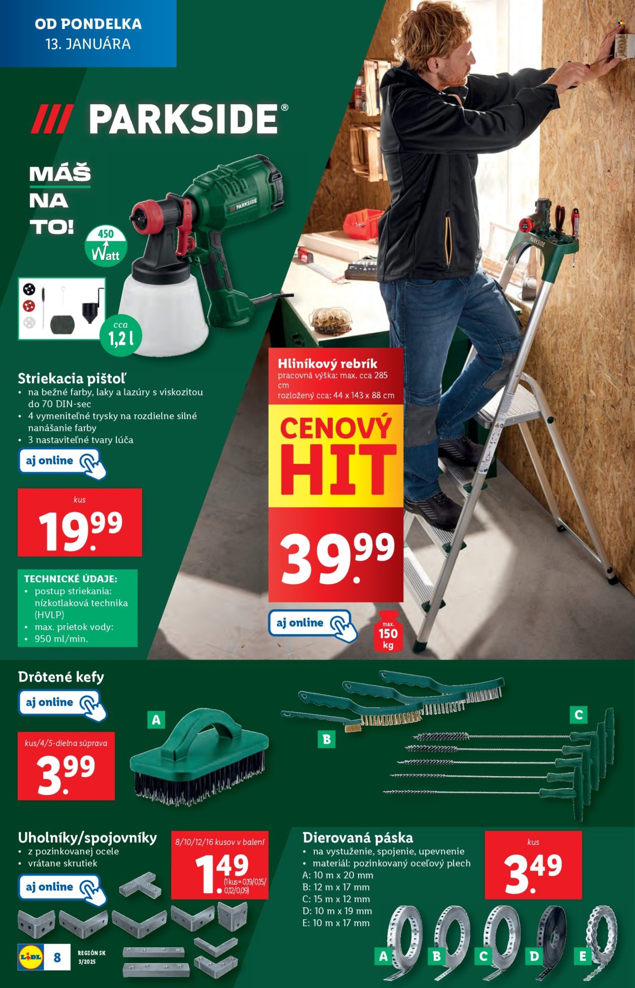 Leták Lidl. Strana 8