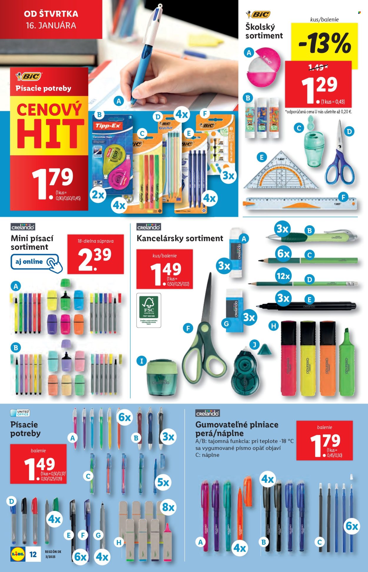 Leták Lidl. Strana 14