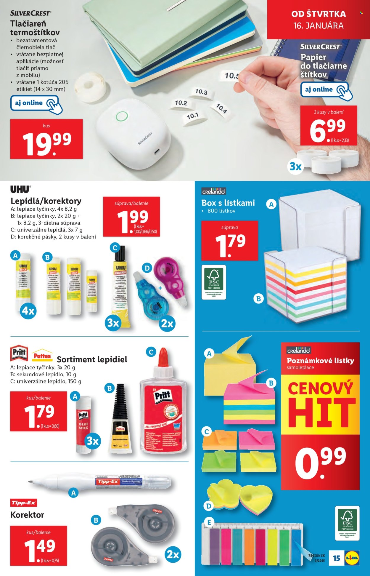 Leták Lidl. Strana 17