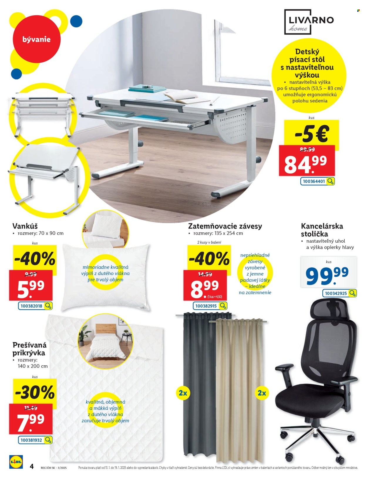 Leták Lidl - 13.1.2025 - 19.1.2025. Strana 4