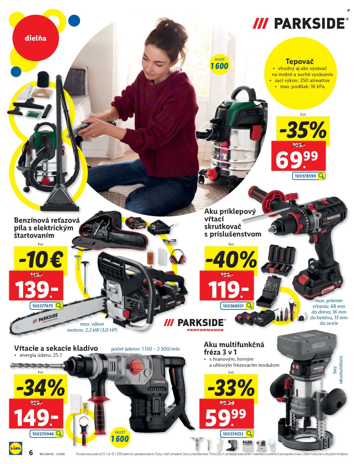 Leták Lidl - 13.1.2025 - 19.1.2025. Strana 6