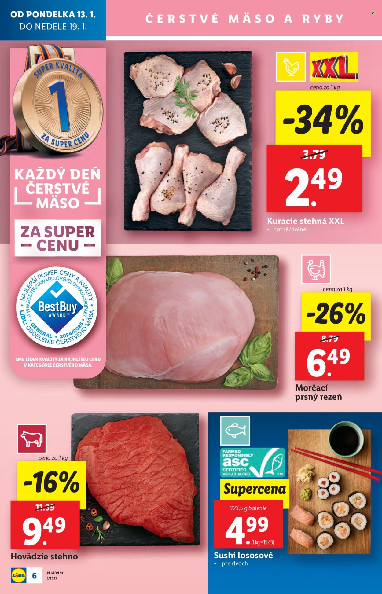 Leták Lidl - 13.1.2025 - 19.1.2025. Strana 8