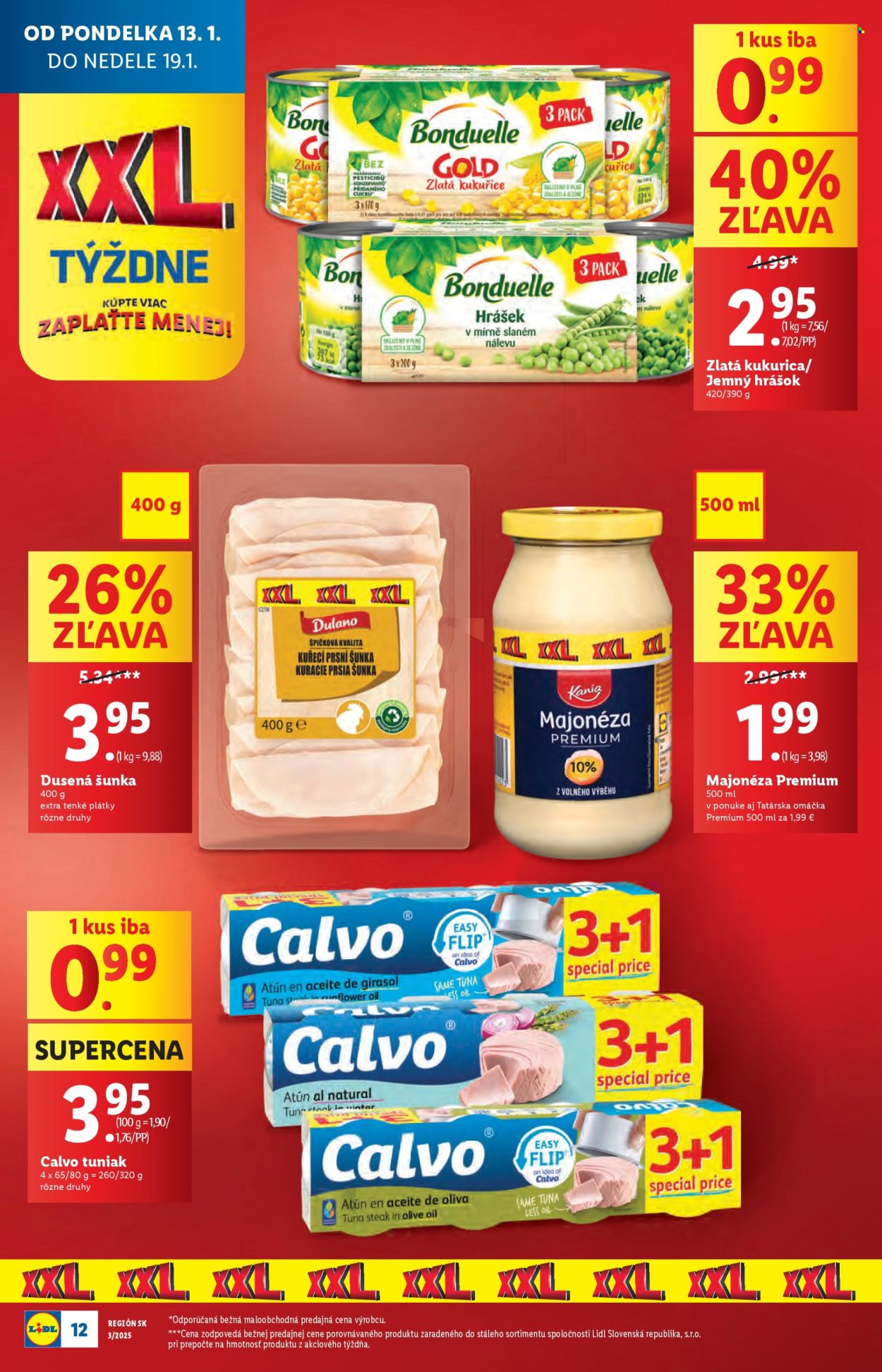 Leták Lidl - 13.1.2025 - 19.1.2025. Strana 14