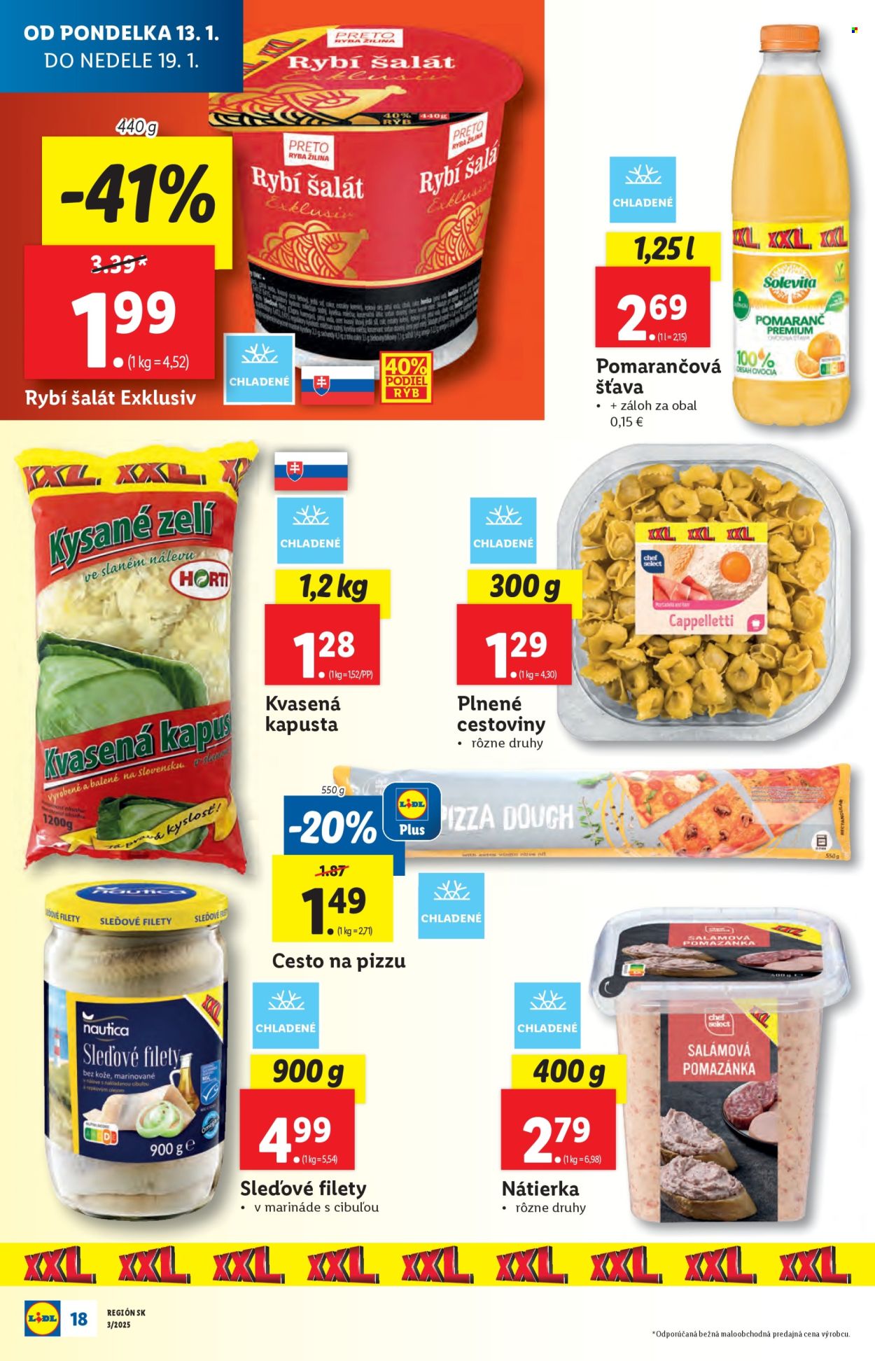Leták Lidl - 13.1.2025 - 19.1.2025. Strana 20