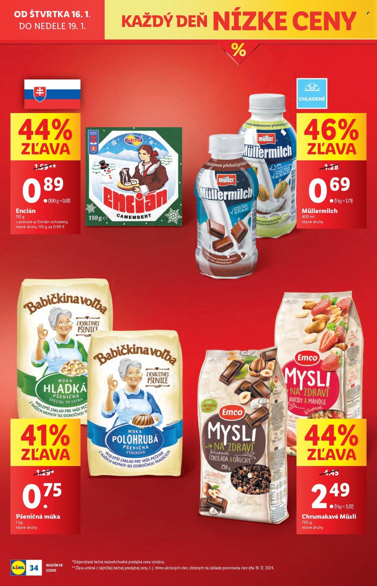 Leták Lidl - 13.1.2025 - 19.1.2025. Strana 38