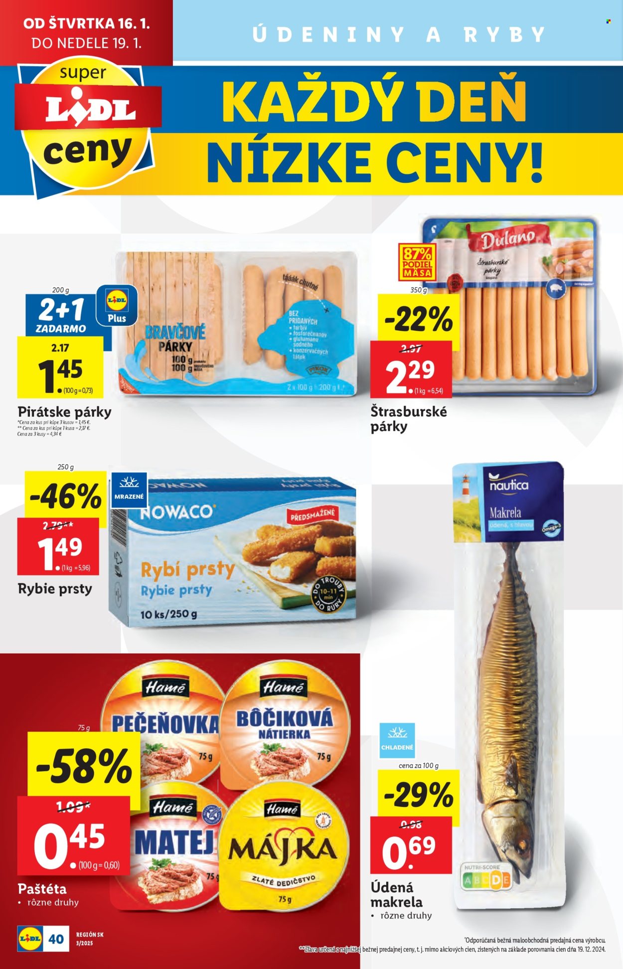 Leták Lidl - 13.1.2025 - 19.1.2025. Strana 44