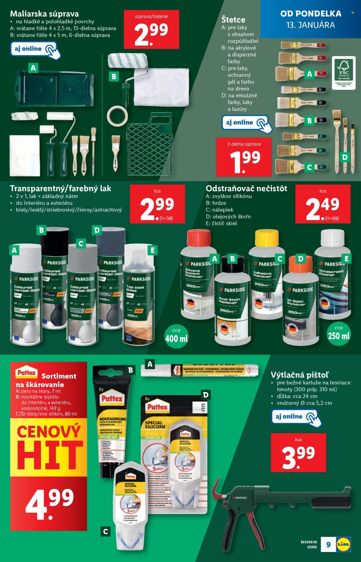Leták Lidl - 13.1.2025 - 19.1.2025. Strana 75