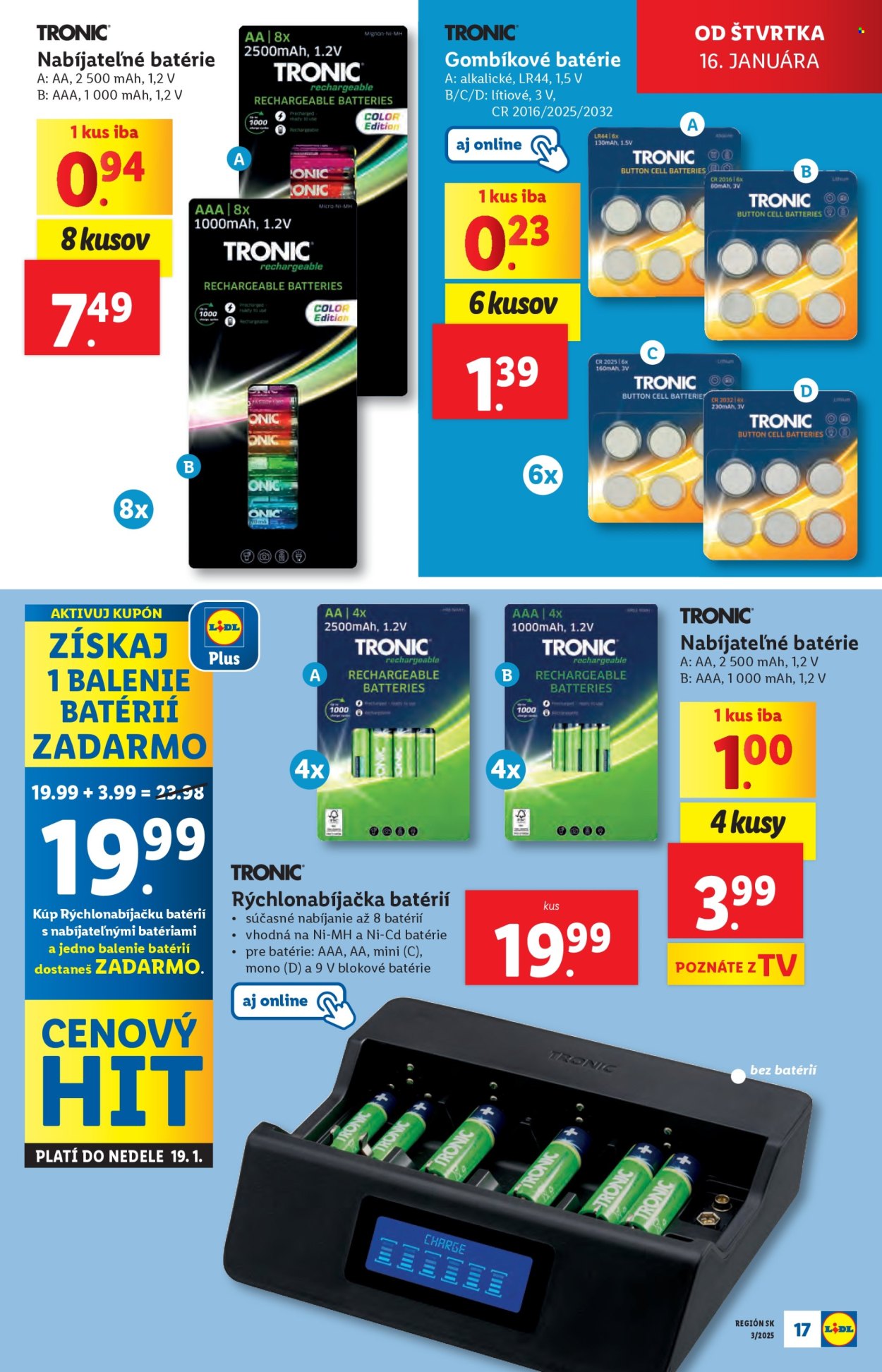 Leták Lidl - 13.1.2025 - 19.1.2025. Strana 87