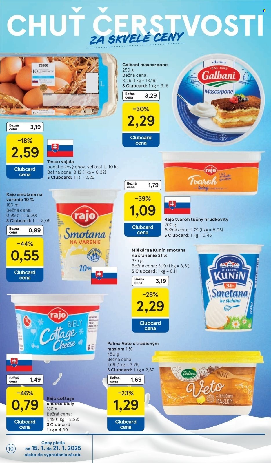 Leták TESCO - 15.1.2025 - 21.1.2025. Strana 10