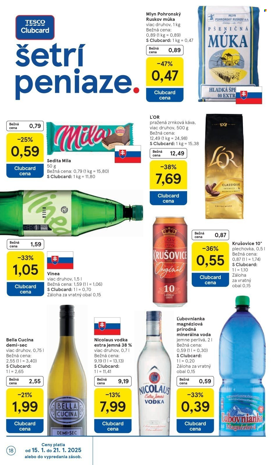 Leták TESCO - 15.1.2025 - 21.1.2025. Strana 18