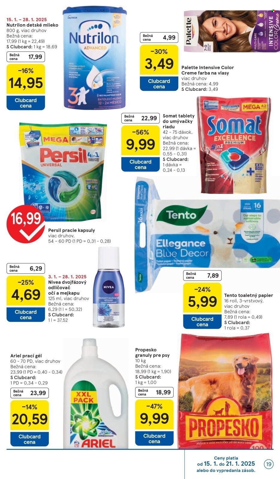 Leták TESCO - 15.1.2025 - 21.1.2025. Strana 19