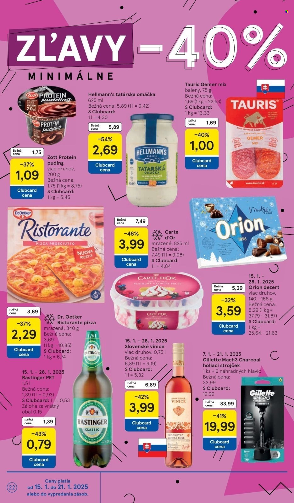 Leták TESCO - 15.1.2025 - 21.1.2025. Strana 22