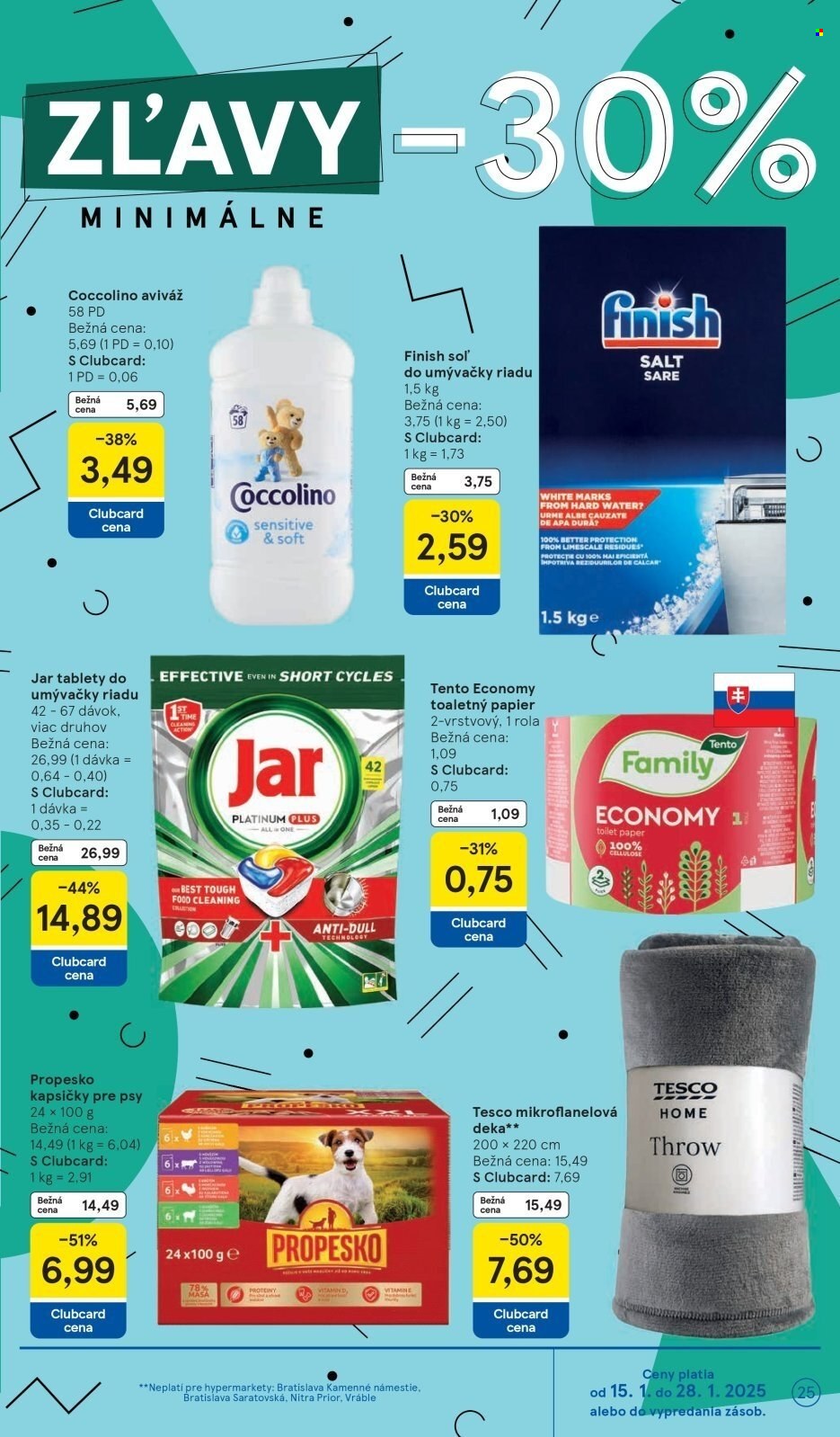 Leták TESCO - 15.1.2025 - 21.1.2025. Strana 25