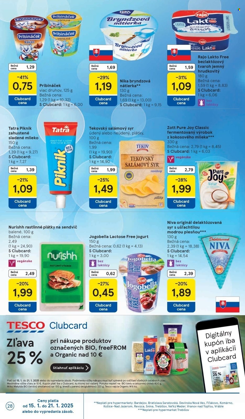 Leták TESCO - 15.1.2025 - 21.1.2025. Strana 28