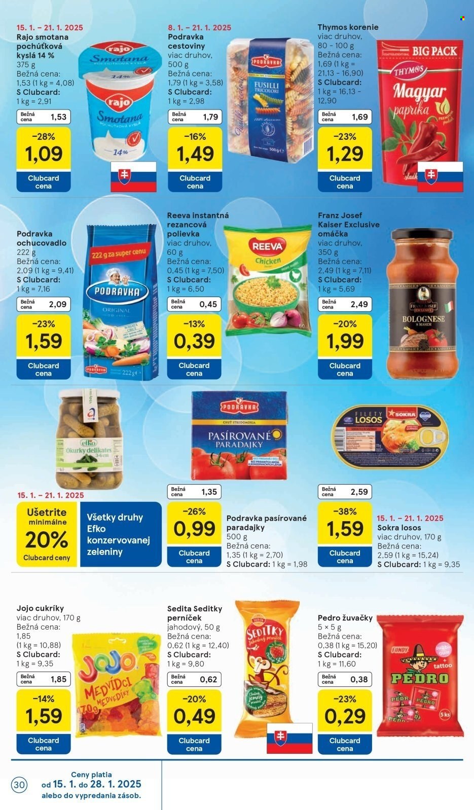 Leták TESCO - 15.1.2025 - 21.1.2025. Strana 30