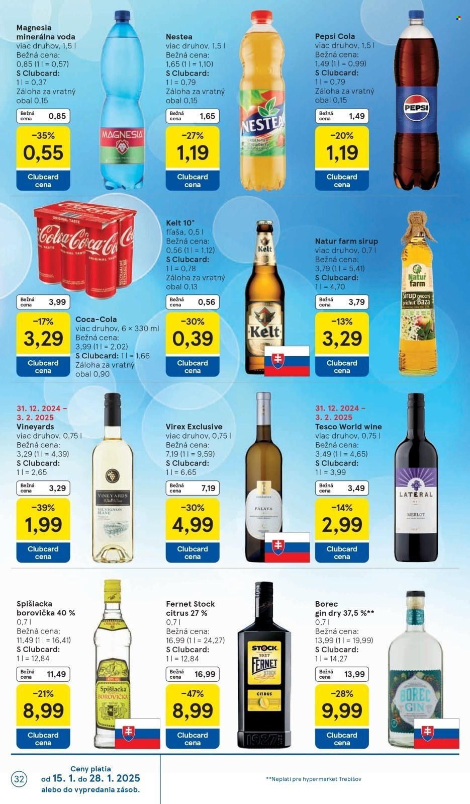 Leták TESCO - 15.1.2025 - 21.1.2025. Strana 32