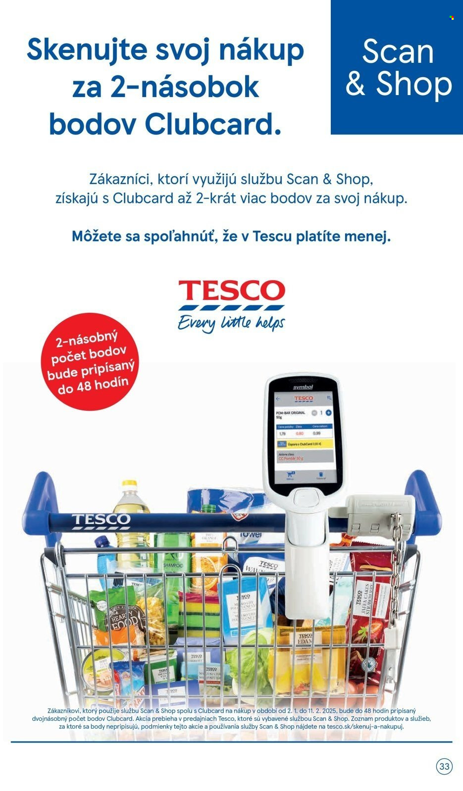 Leták TESCO - 15.1.2025 - 21.1.2025. Strana 33