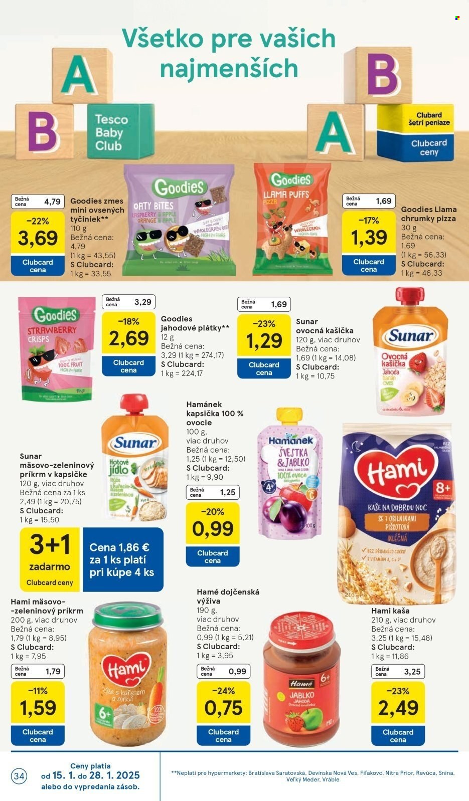 Leták TESCO - 15.1.2025 - 21.1.2025. Strana 34