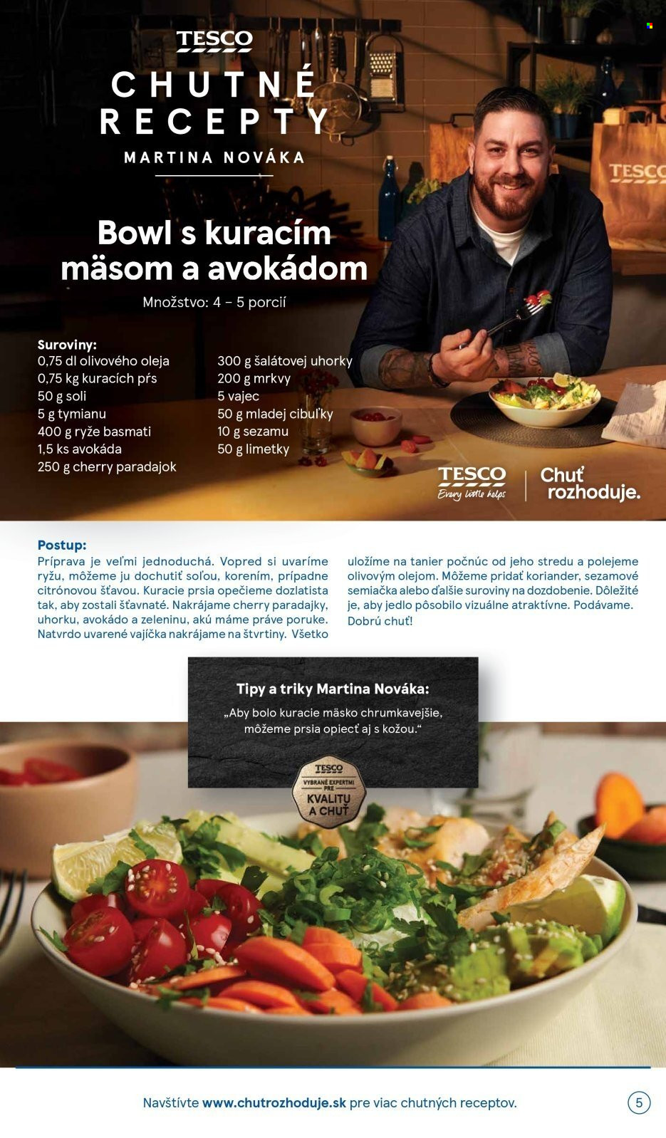 Leták TESCO supermarket - 15.1.2025 - 21.1.2025. Strana 5