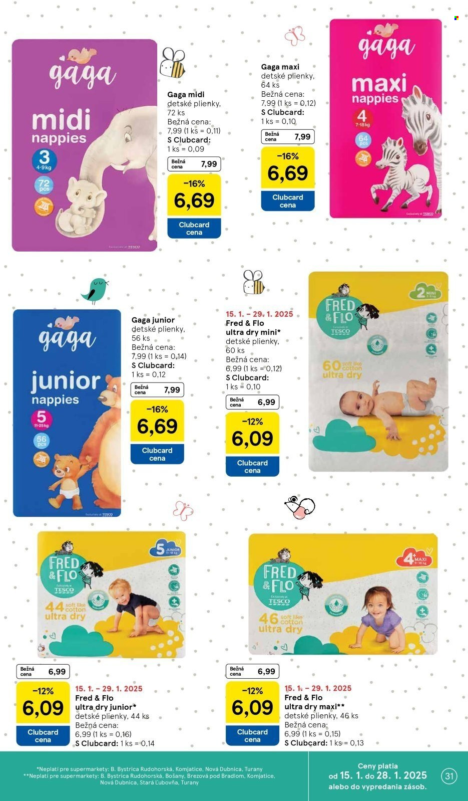 Leták TESCO supermarket - 15.1.2025 - 21.1.2025. Strana 31