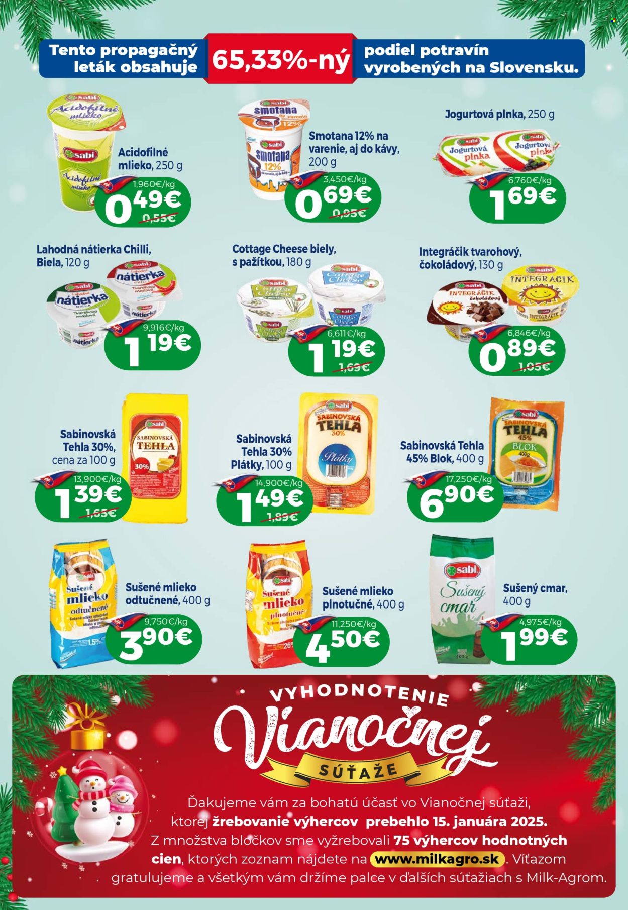 Leták Milk AGRO - 15.1.2025 - 21.1.2025. Strana 4