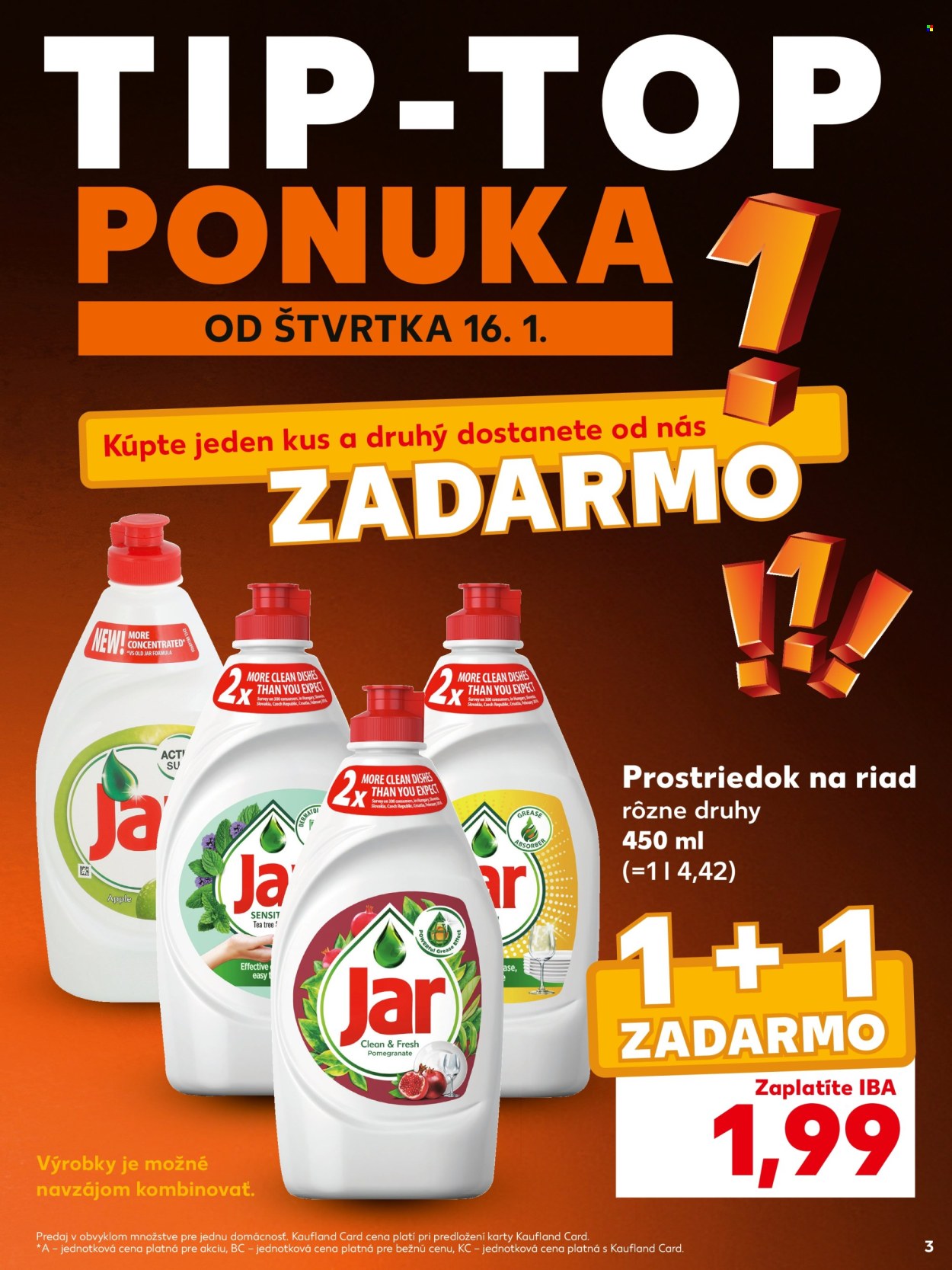 Leták Kaufland - 16.1.2025 - 22.1.2025. Strana 3